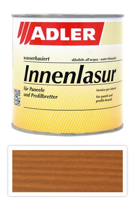 ADLER Innenlasur UV 100 - přírodní lazura na dřevo pro interiéry 0.75 l Dimension ST 02/1