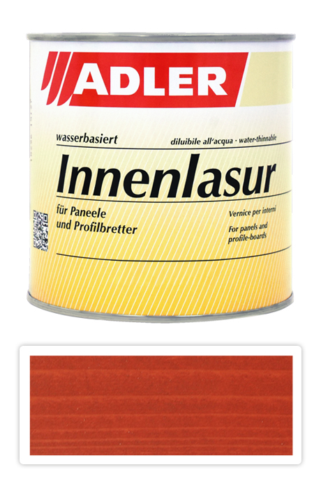 ADLER Innenlasur UV 100 - přírodní lazura na dřevo pro interiéry 0.75 l Sanddorngelee ST 03/1