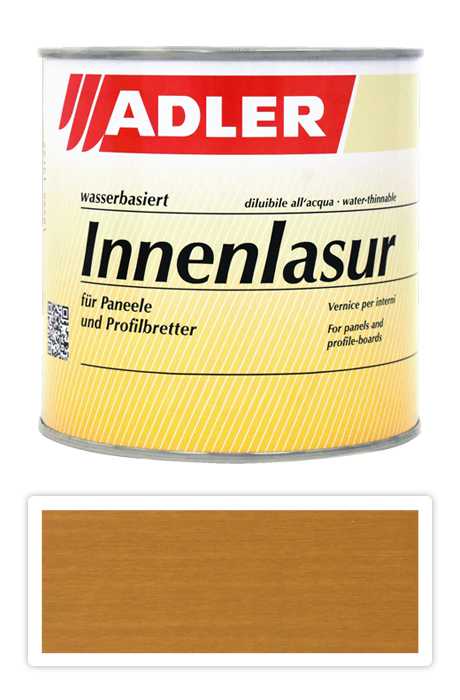 ADLER Innenlasur - vodou ředitelná lazura na dřevo pro interiéry 0.75 l Lockenkopf ST 01/4