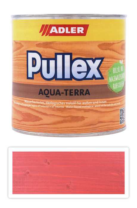 ADLER Pullex Aqua Terra - ekologický olej 0.75 l Červená RAL 3000