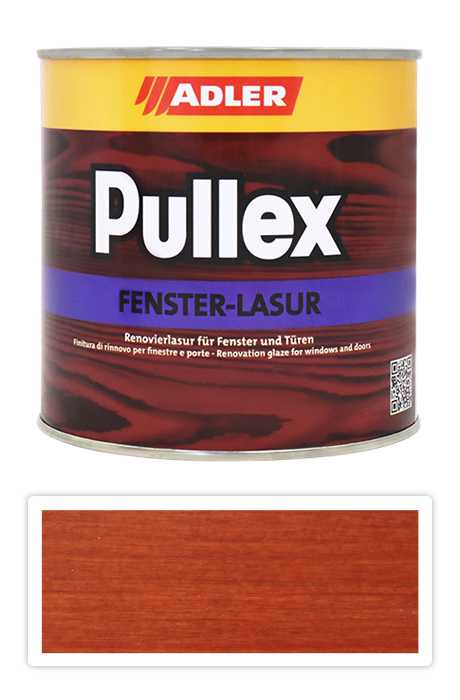 ADLER Pullex Fenster Lasur - renovační lazura na okna a dveře 0.75 l Mahagon LW 02/1