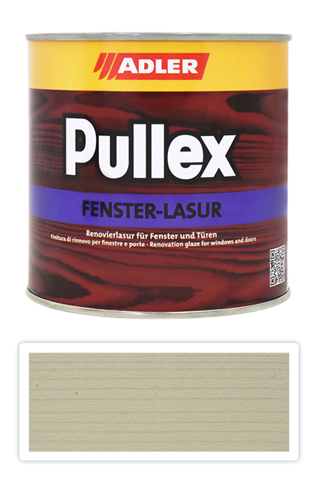 ADLER Pullex Fenster Lasur - renovační lazura na okna a dveře 0.75 l Weisse Tiger ST 06/1