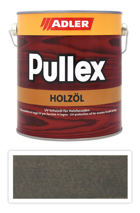 ADLER Pullex Holzöl - olej na ochranu dřeva v exteriéru 2.5 l Silberrucken ST 05/4