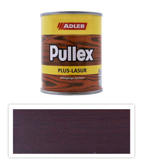 ADLER Pullex Plus Lasur - lazura na ochranu dřeva v exteriéru 0.125 l Afzelia 50422