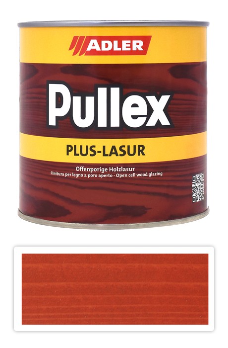 ADLER Pullex Plus Lasur - lazura na ochranu dřeva v exteriéru 0.75 l Sanddorngelee ST 03/1