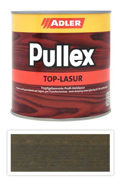 ADLER Pullex Top Lasur - tenkovrstvá lazura pro exteriéry 0.75 l Grizzly St 05/2