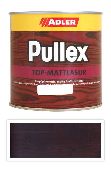 ADLER Pullex Top Mattlasur - tenkovrstvá matná lazura pro exteriéry 0.75 l Afzelia