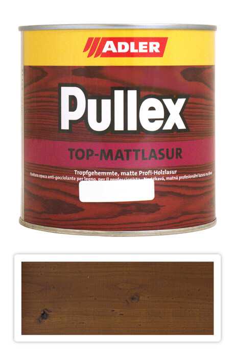 ADLER Pullex Top Mattlasur - tenkovrstvá matná lazura pro exteriéry 0.75 l Ořech