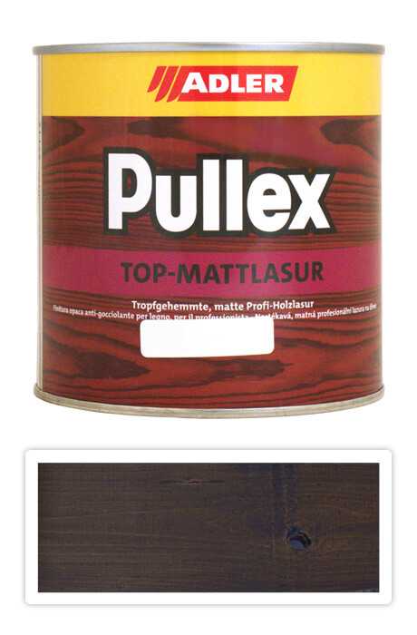 ADLER Pullex Top Mattlasur - tenkovrstvá matná lazura pro exteriéry 0.75 l Palisandr