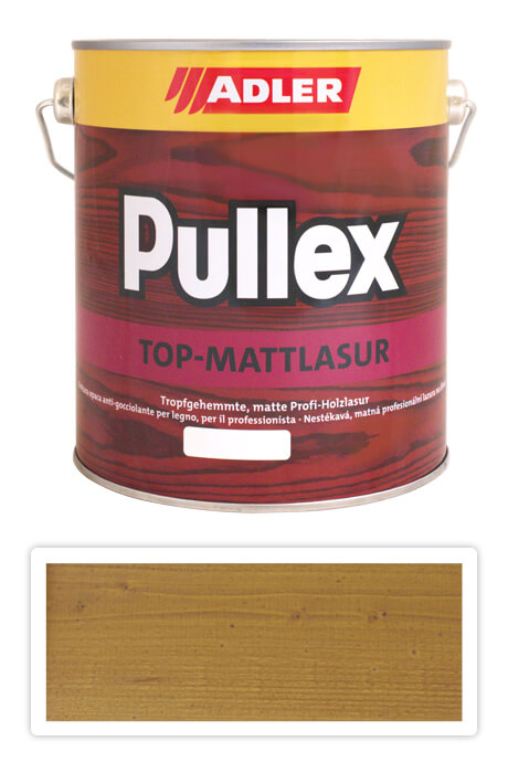 ADLER Pullex Top Mattlasur - tenkovrstvá matná lazura pro exteriéry 2.5 l Modřín