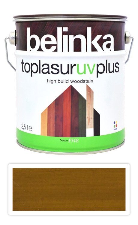 BELINKA Toplasur UV Plus - silnovrstvá lazura 2.5 l Oliva 27