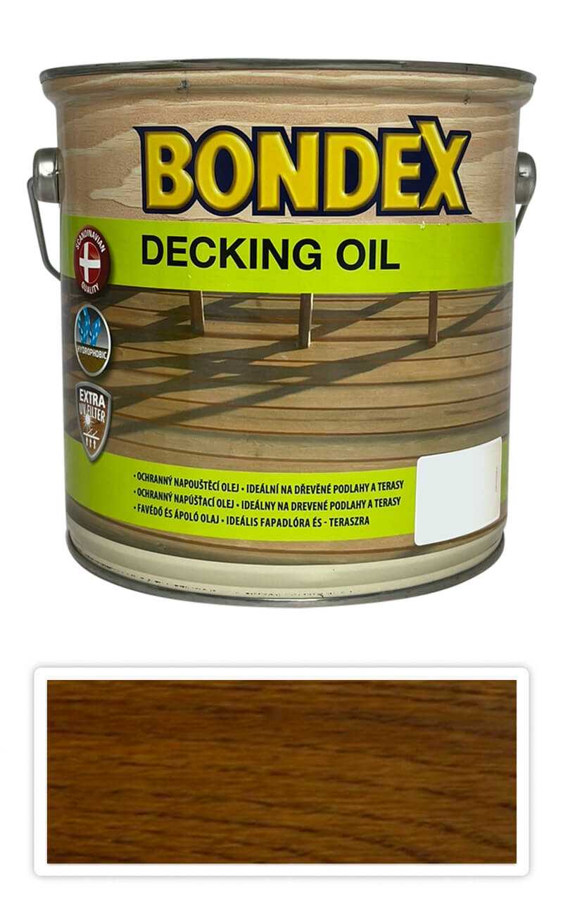 BONDEX Decking Oil - speciální napouštěcí olej 2.5 l Ořech