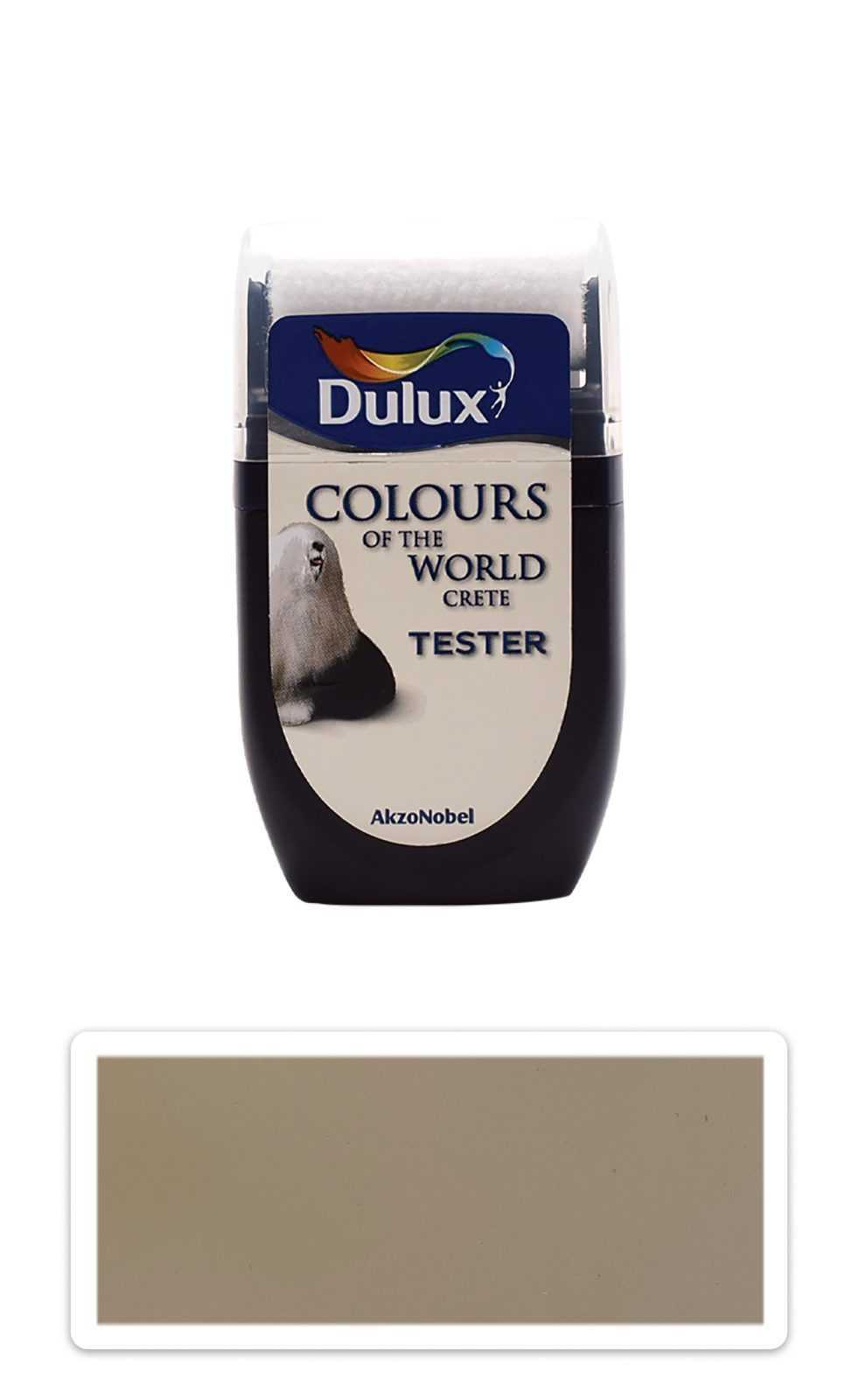 DULUX Colours of the World - matná krycí malířská barva 0.03 l Indické stepi vzorek