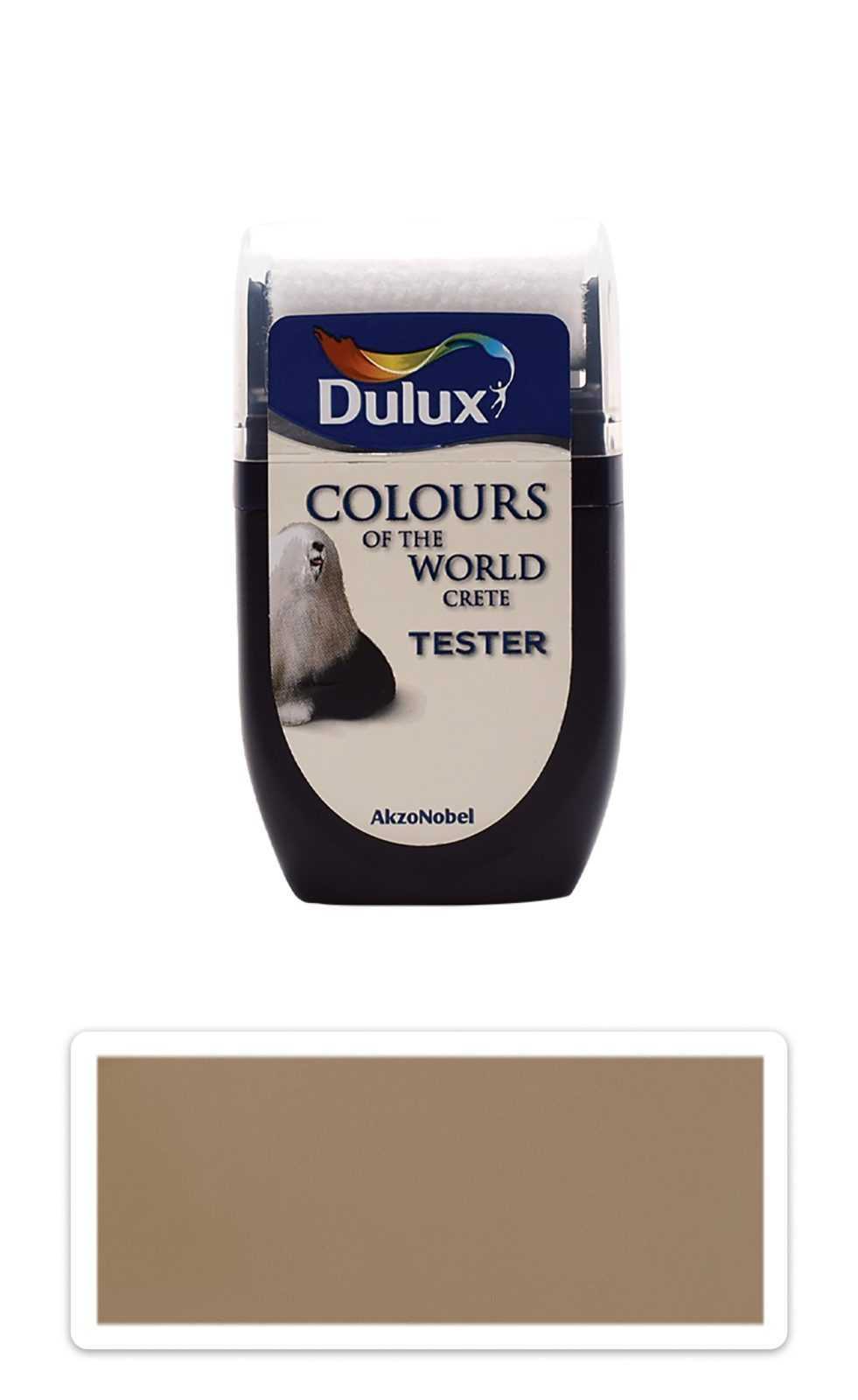 DULUX Colours of the World - matná krycí malířská barva 0.03 l Indický bílý čaj vzorek