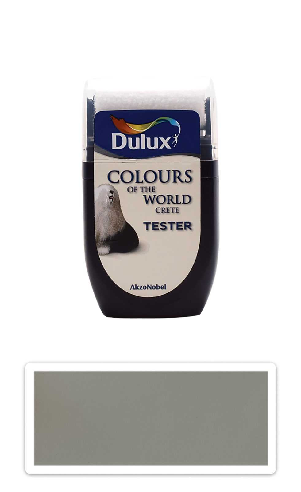 DULUX Colours of the World - matná krycí malířská barva 0.03 l Norský fjord vzorek