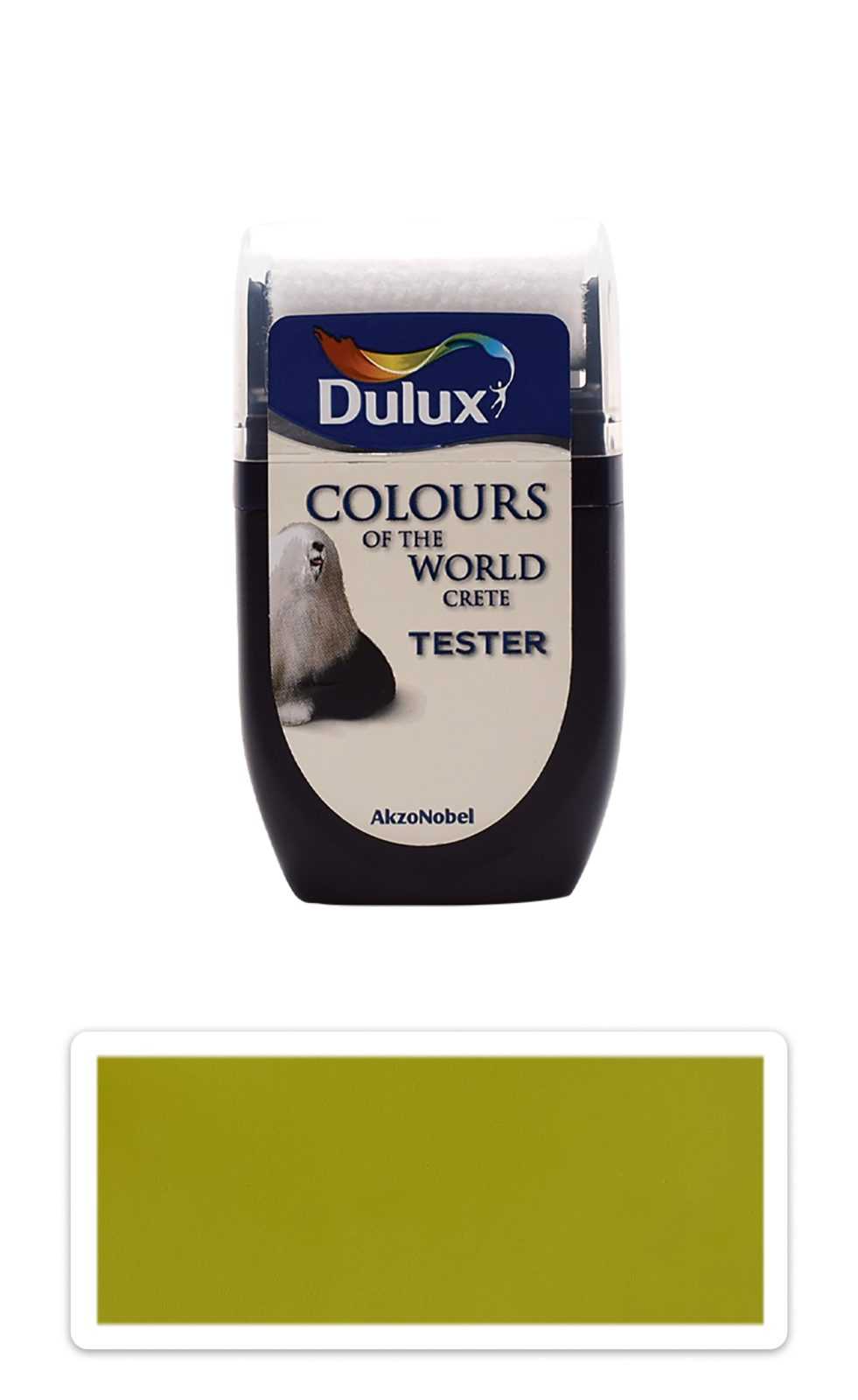 DULUX Colours of the World - matná krycí malířská barva 0.03 l Rýžová pole vzorek