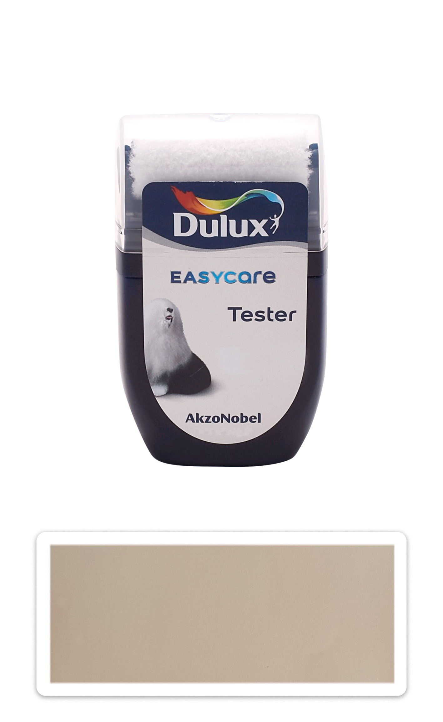 DULUX EasyCare - omyvatelná malířská barva do interiéru 0.03 l Béžový kabát vzorek