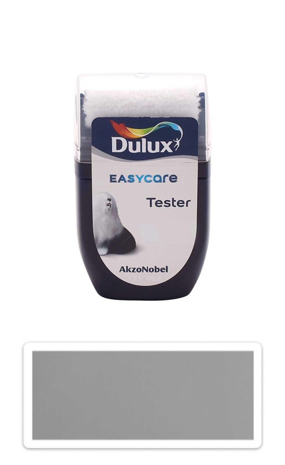 DULUX EasyCare - omyvatelná malířská barva do interiéru 0.03 l Kovově šedá vzorek