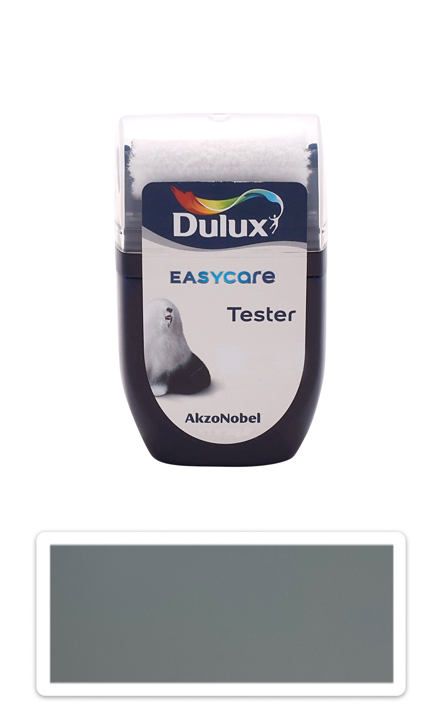 DULUX EasyCare - omyvatelná malířská barva do interiéru 0.03 l Průzračný oceán vzorek