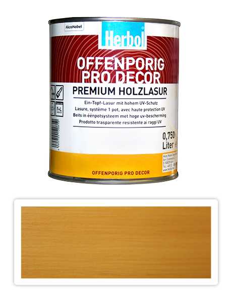 Herbol Offenporig Pro-decor 0.75l buk