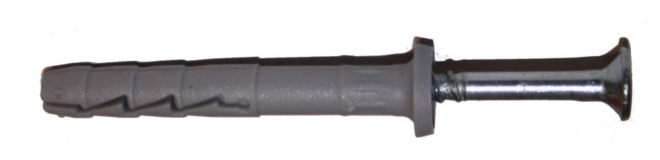 Hmoždinka TOX natloukací lem 6x45mm nylon-gal.hř.