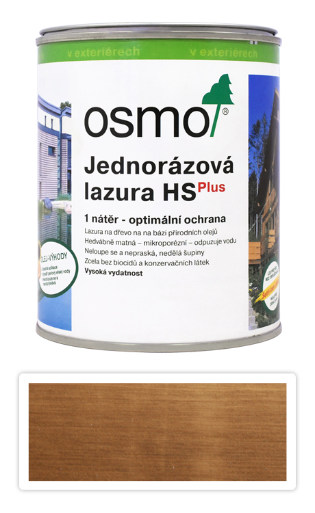 Jednorázová lazura HS OSMO 0.75l Dub 9241