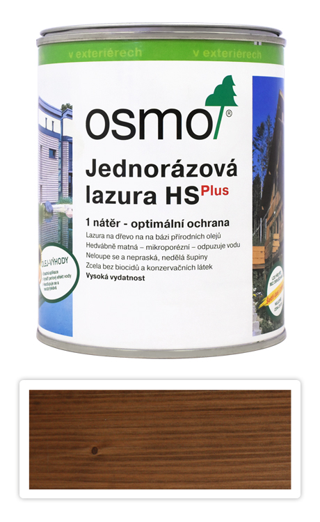 Jednorázová lazura HS OSMO 0.75l Ořech 9261