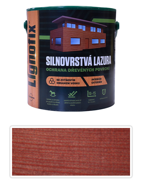 LIGNOFIX - silnovrstvá lazura 2.5 l Mahagon