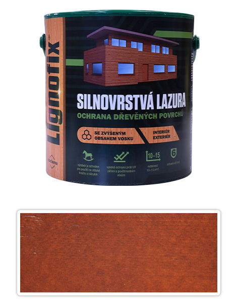 LIGNOFIX - silnovrstvá lazura 2.5 l Meranti