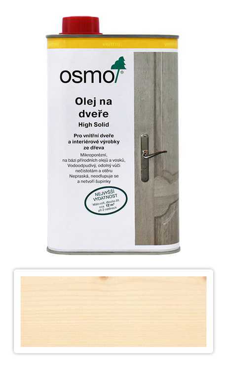 OSMO Olej na dveře 1 l Natural 3033