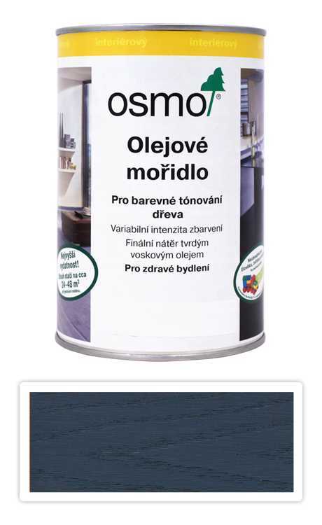 OSMO Olejové mořidlo 1 l Grafit 3514