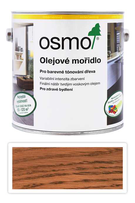 OSMO Olejové mořidlo 2.5 l Jatoba 3516