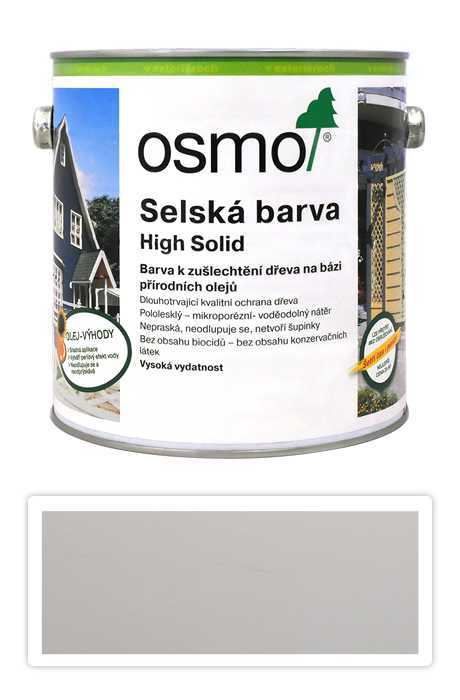 OSMO Selská barva 2.5 l Bílá 2101