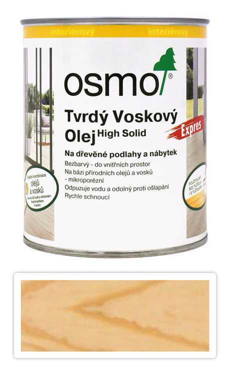 OSMO Tvrdý voskový olej EXPRES 0.75 l Mat 3362