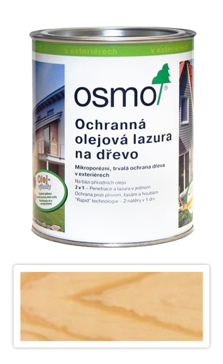 Ochranná olejová lazura OSMO 0