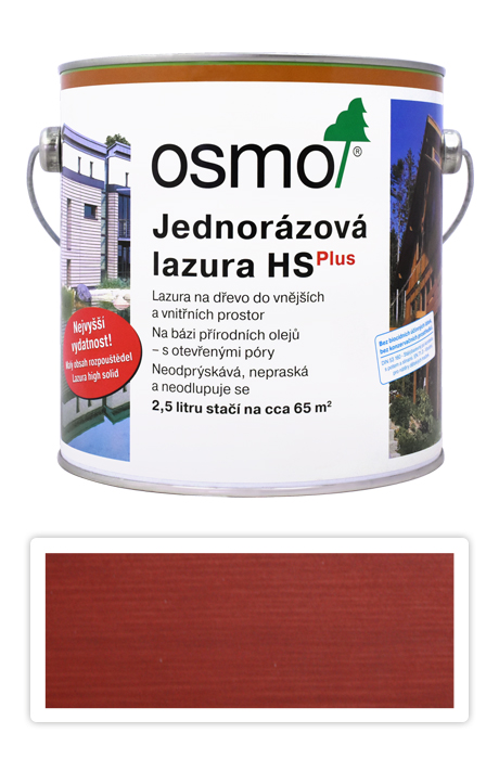 Osmo HS Plus 9234 skandinávská červená 2