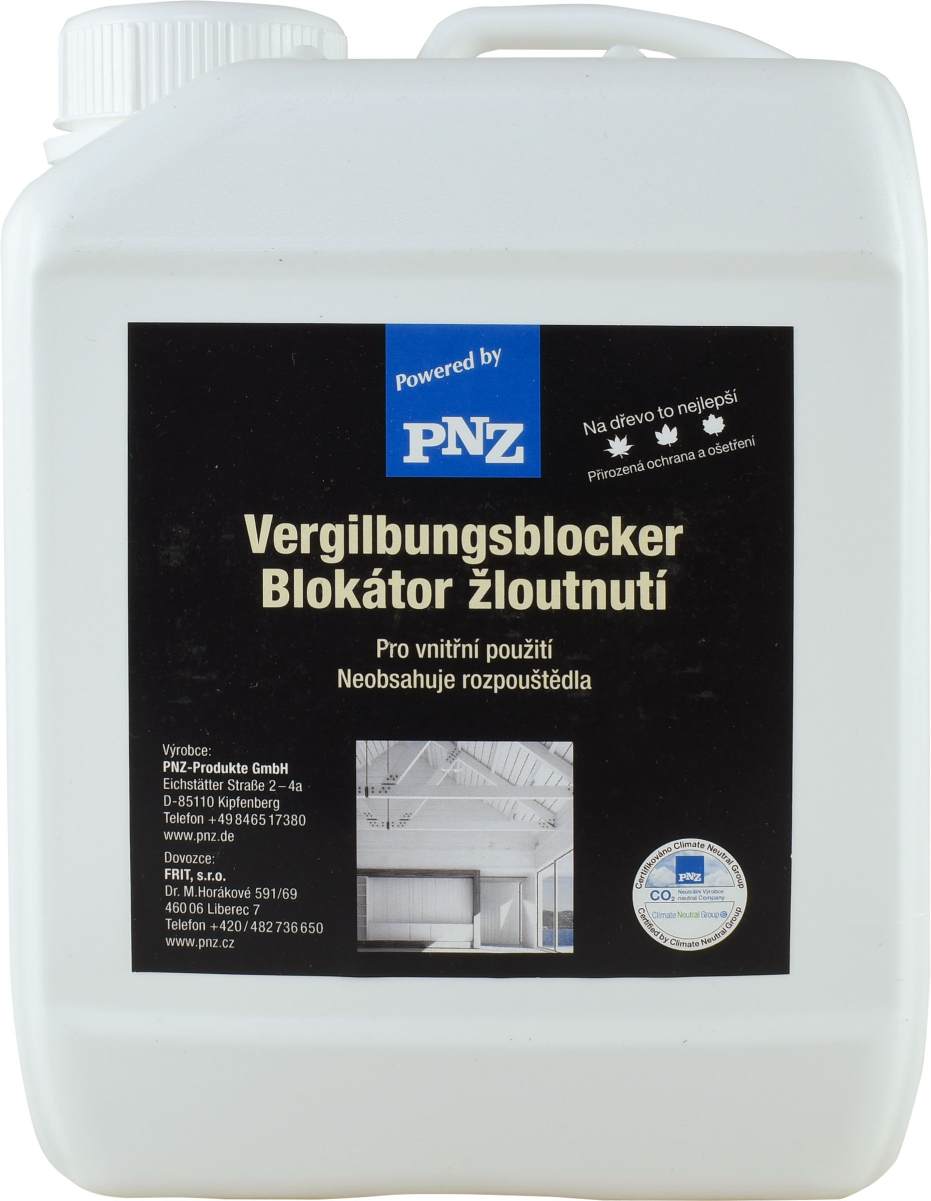 PNZ Blokátor žloutnutí 2.5 l