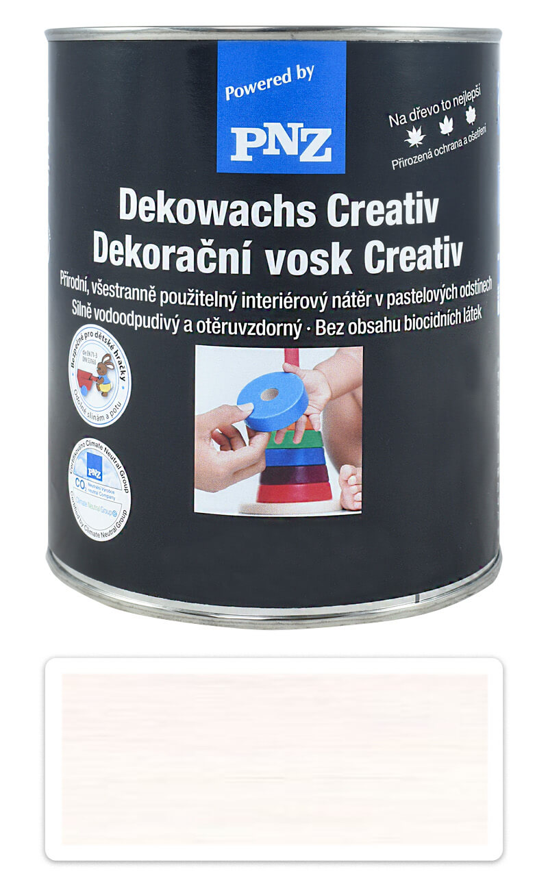 PNZ Dekorační vosk Creativ 0.75 l Sníh