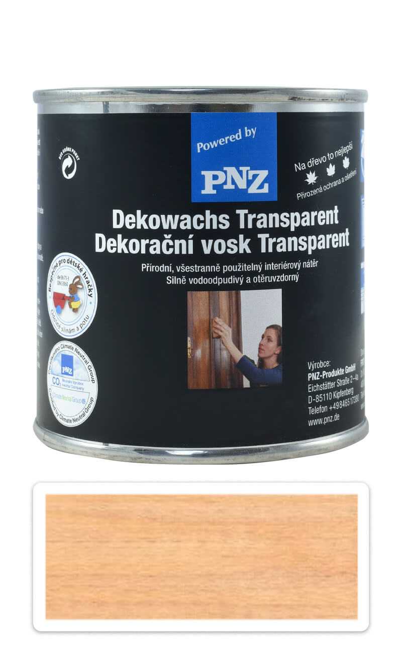 PNZ Dekorační vosk Transparent 0.25 l Buk