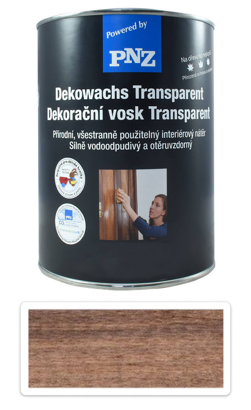 PNZ Dekorační vosk Transparent 2.5 l Eben