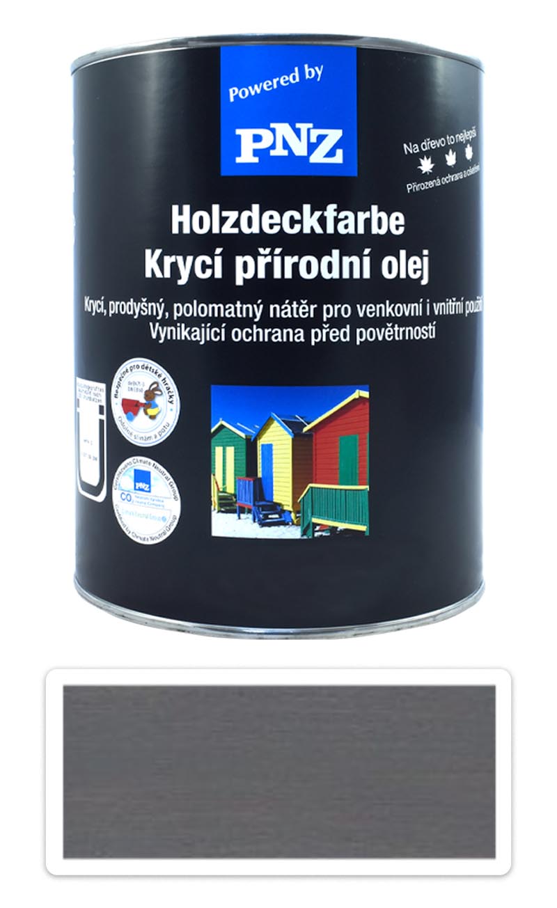 PNZ Krycí přírodní olej 2.5 l Kamenně šedá