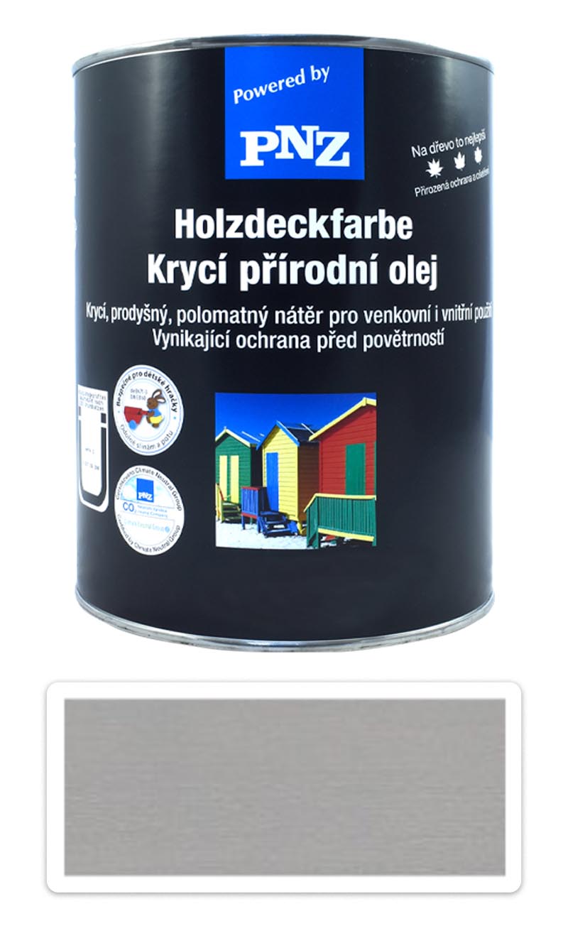 PNZ Krycí přírodní olej 2.5 l Křemenně šedá