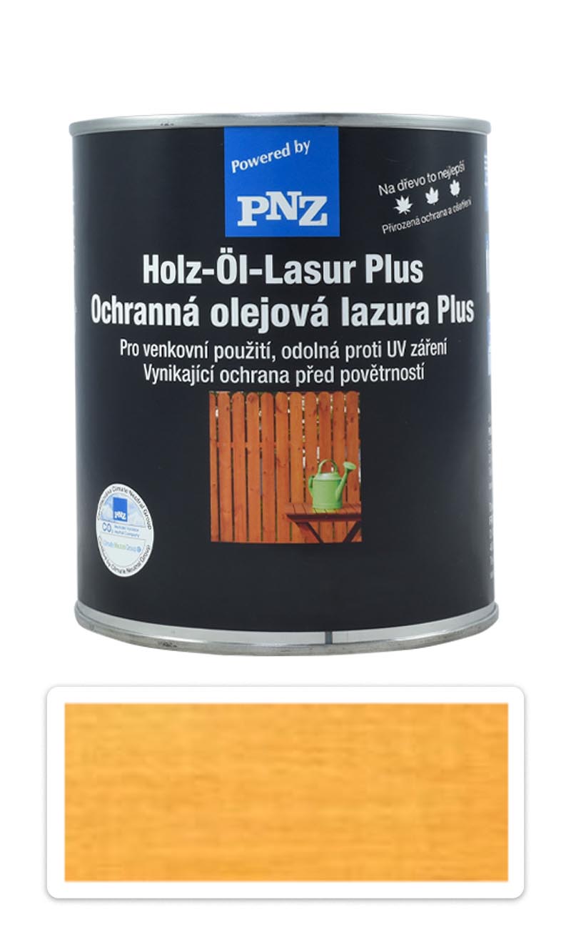 PNZ Ochranná olejová lazura Plus 0.75 l Pinie