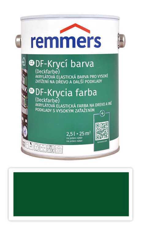 REMMERS DF - Krycí barva 2.5 l Moosgrün / Mechově zelená