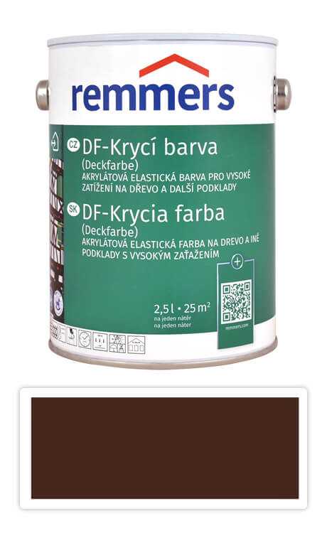 REMMERS DF - Krycí barva 2.5 l Nussbraun / Ořech