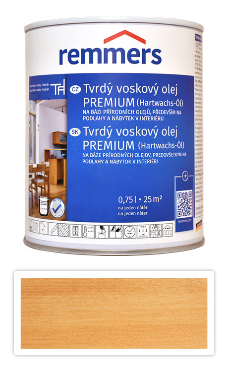 REMMERS Tvrdý voskový olej PREMIUM 0.75 l Pinie