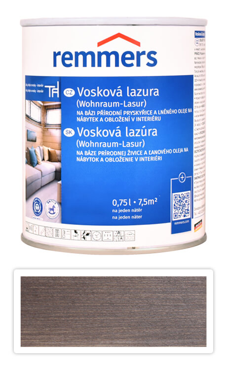 REMMERS Vosková lazura 0.75 l Mocca