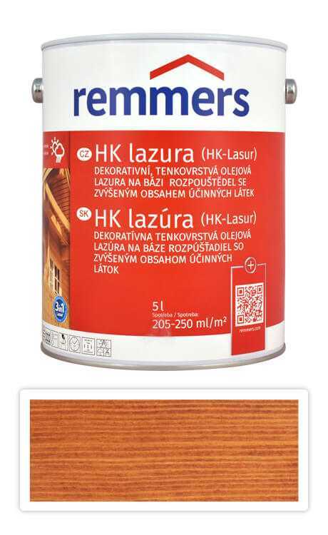 Remmers HK Lasur 5l Kastanie 2253 Kaštan