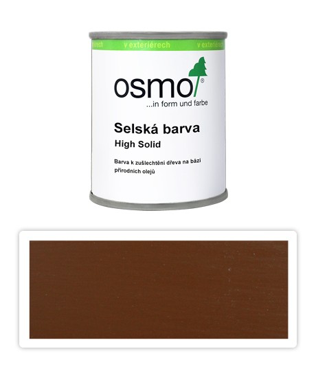 Selská barva OSMO 0.125l Středně hnědá 2606