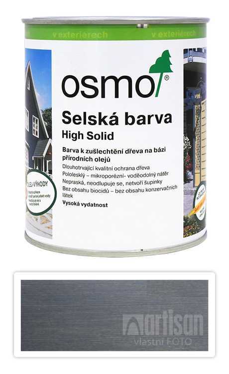 Selská barva OSMO 0.75l Antracitově šedá 2716